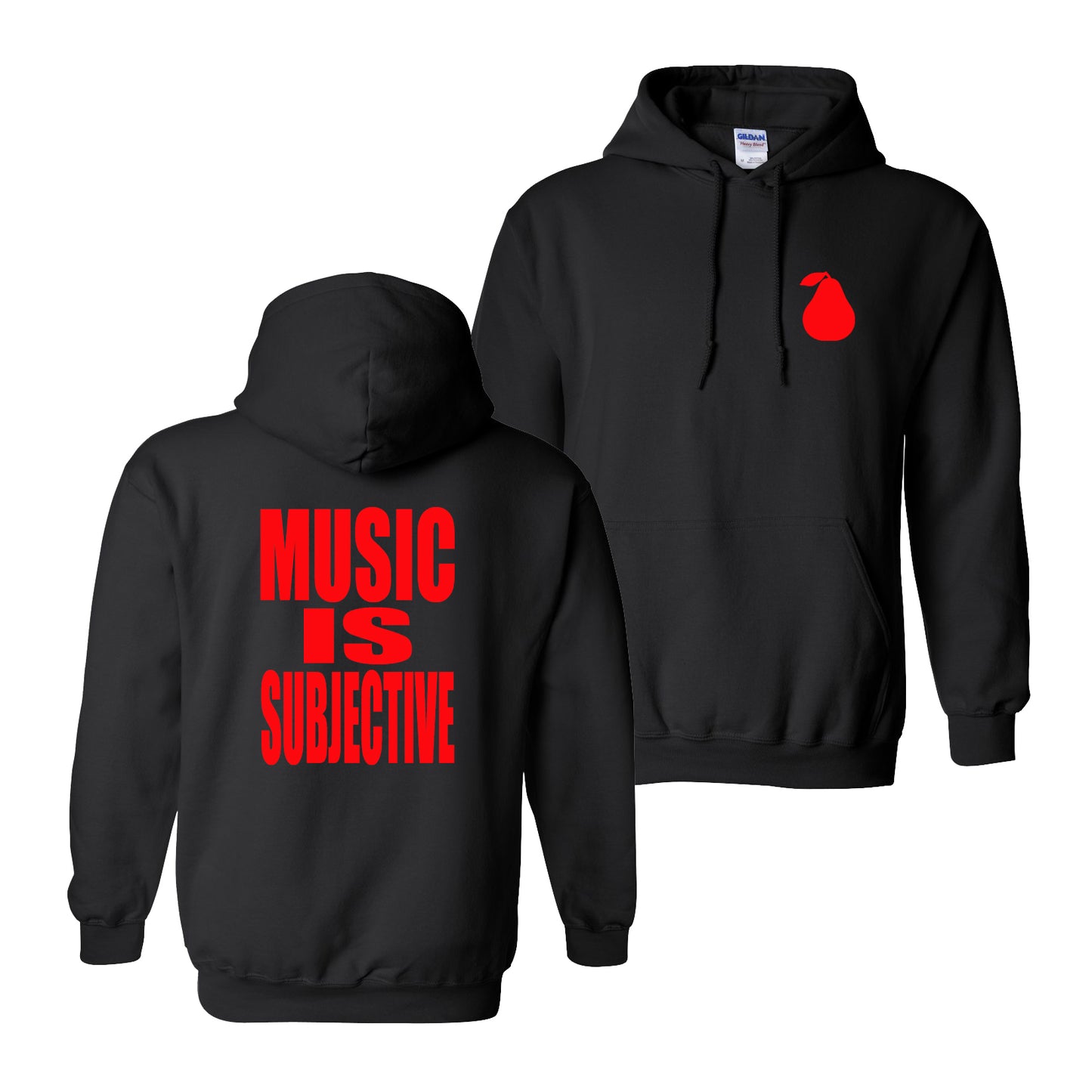 Music is Subjective Hooded Sweatshirt